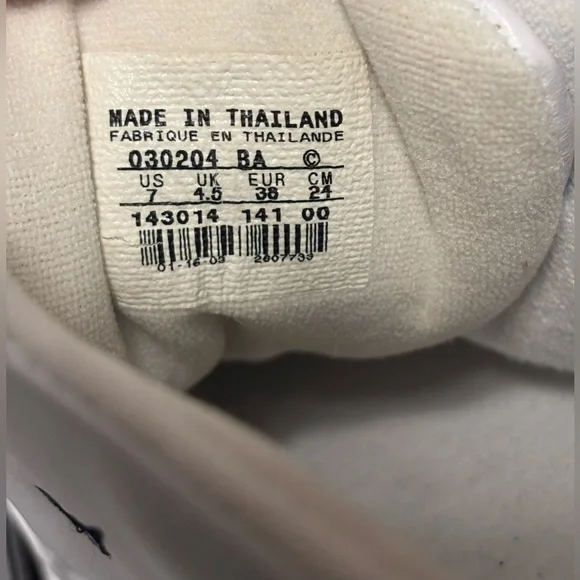 Vintage Nike Retro GTS 2003 White/Navy 143014-141 Size 7 NWOB RARE - Picture 11 of 16